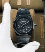 TW factory Audemars Piguet Royal Oak Blacksteel 41mm Watch Annual Calendar Face